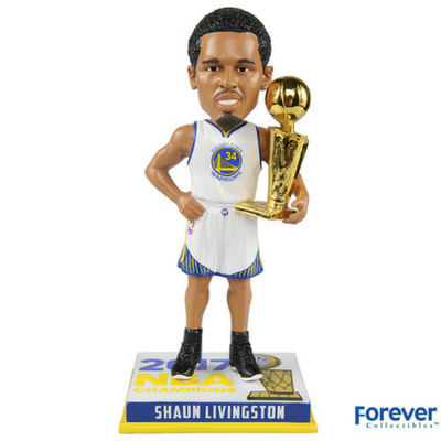 Golden State Warriors 2017 NBA Champions Bobbleheads