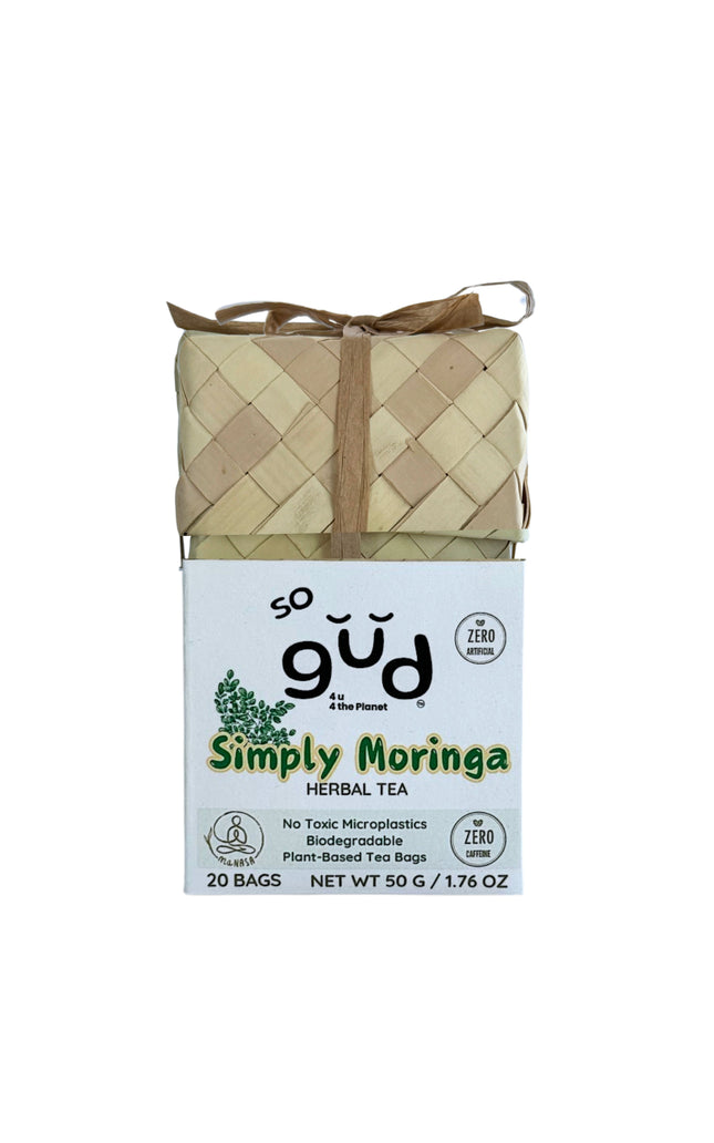 Simply Moringa Herbal Tea | Plant-based Tea Bags