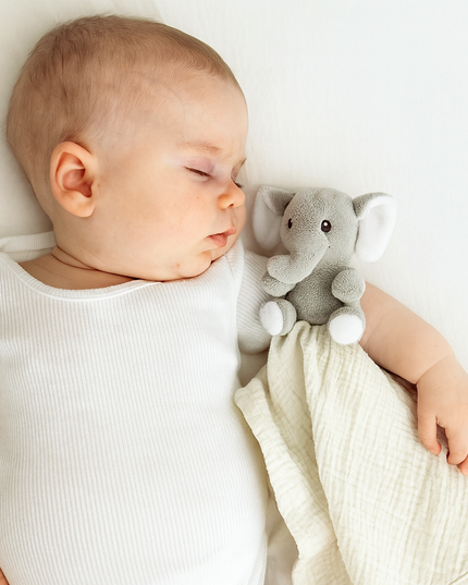 Elephant Lovey Security Blanket – Soft Comfort Toy for Babies & Toddlers | Me Lovey™