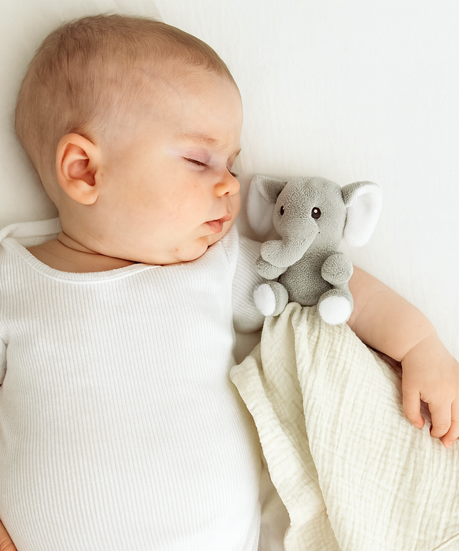 Elephant Lovey Security Blanket – Soft Comfort Toy for Babies & Toddlers | Me Lovey™