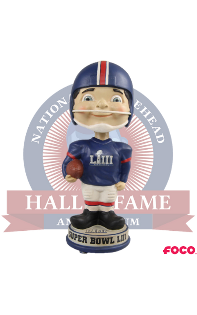2019 NFL Super Bowl LIII 53 Classic Bobble Boy Bobblehead