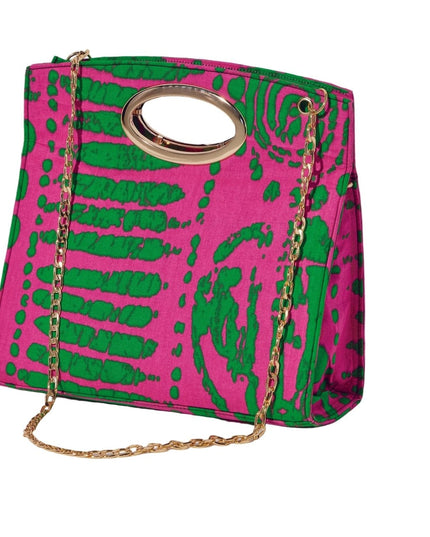 Bold Border Handbag by EY Boutique