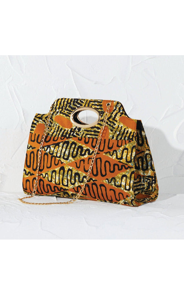 INTO THE MIX BAG MUSTARD/BLACK