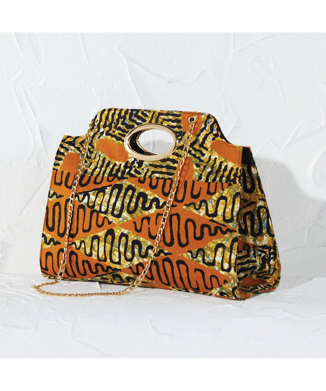 INTO THE MIX BAG MUSTARD/BLACK