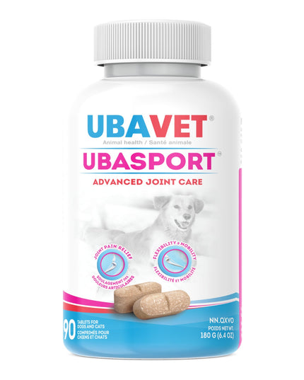 UBAVET UBASPORT Advanced Joint Care Tablets for Dogs & Cats
