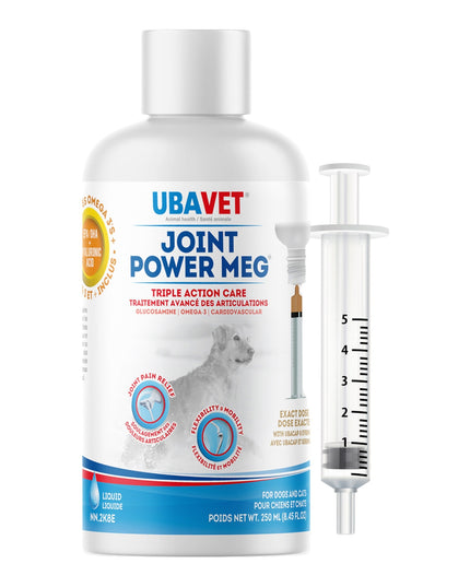 UBAVET Joint Power MEG Maximum Joint Care Liquid for Cats and Dogs