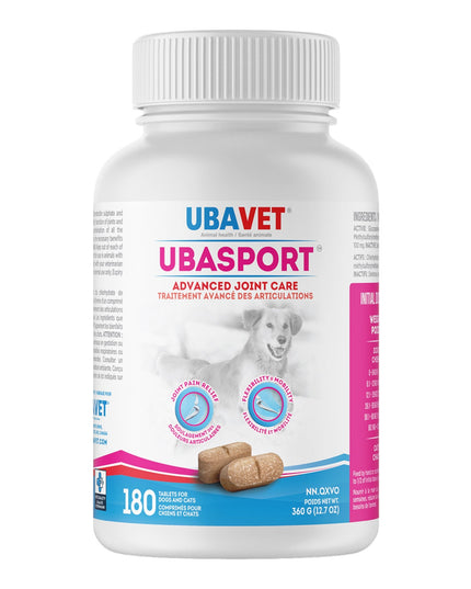 UBAVET UBASPORT Advanced Joint Care Tablets for Dogs & Cats