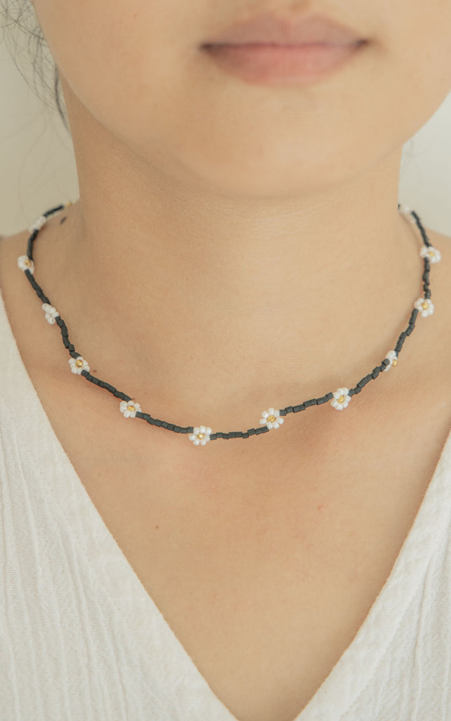 Flora Beaded Necklace