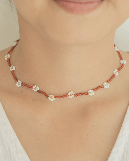 Flora Beaded Necklace