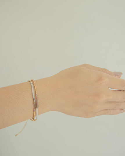 Golden Beaded Bracelet