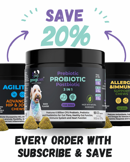 3 in 1 Probiotic Chews for Dogs