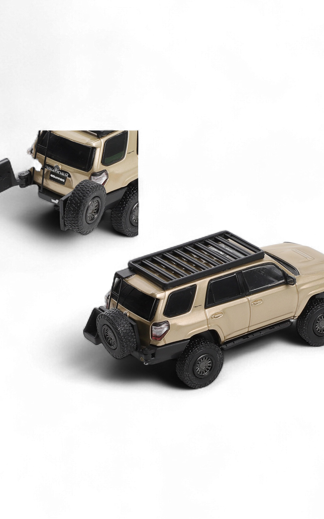 GCD Toyota Super Overlord Modified 4 RUNNER – Champagne Gold 1:64