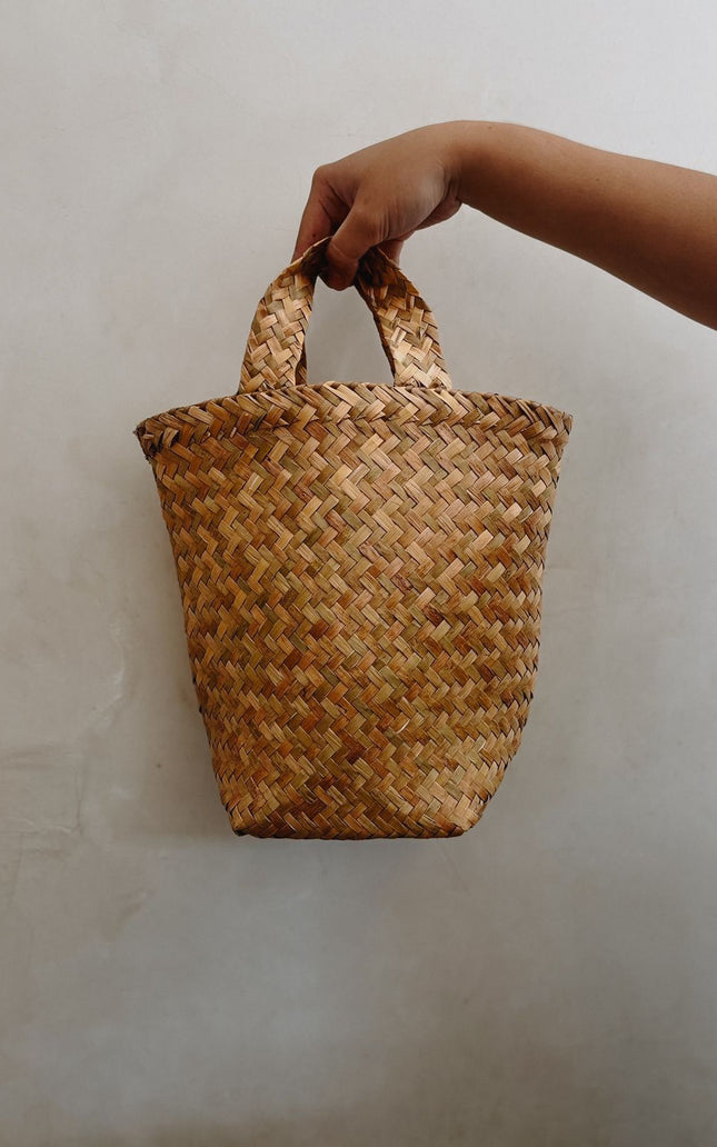 Isla Woven Handbag