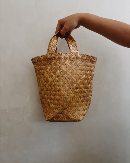 Isla Woven Handbag