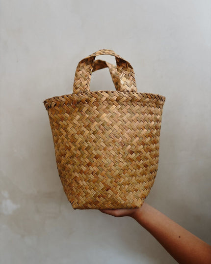 Isla Woven Handbag