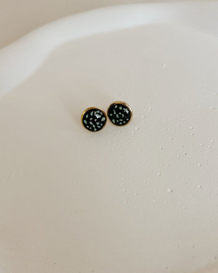 Wildflower Gold Stud Earrings