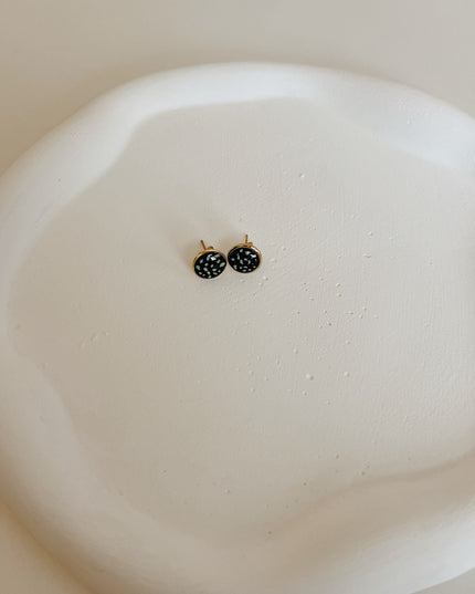 Wildflower Gold Stud Earrings
