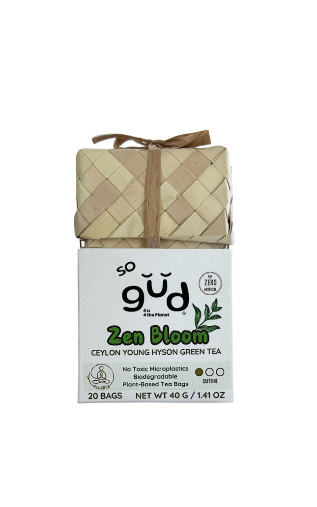 Zen Bloom Green Tea | Plant-based Tea Bags