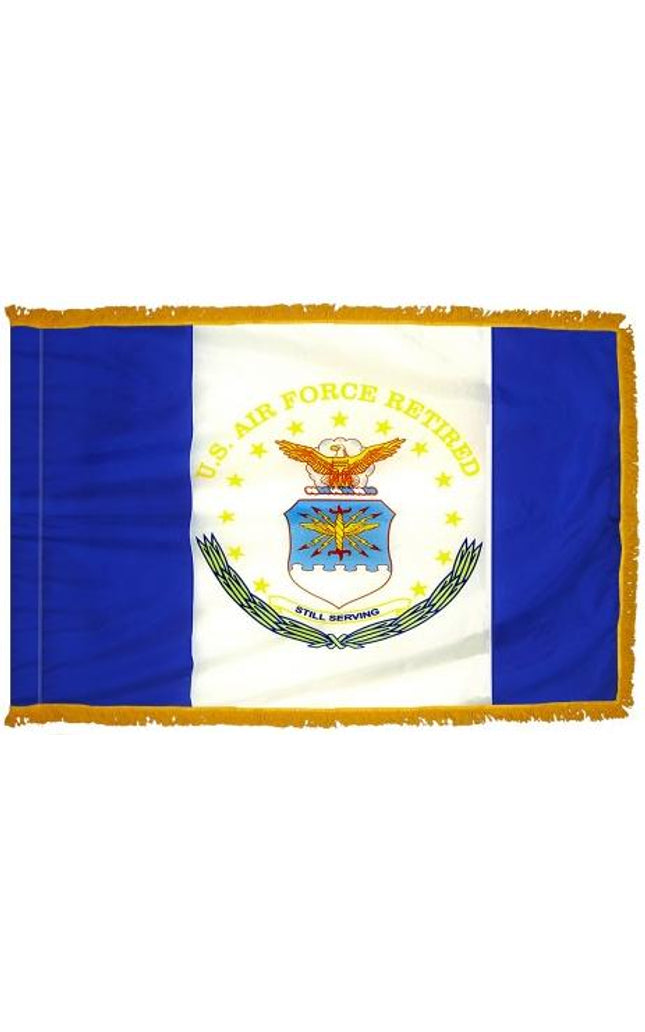 Air Force Retired Indoor/Parade Flag