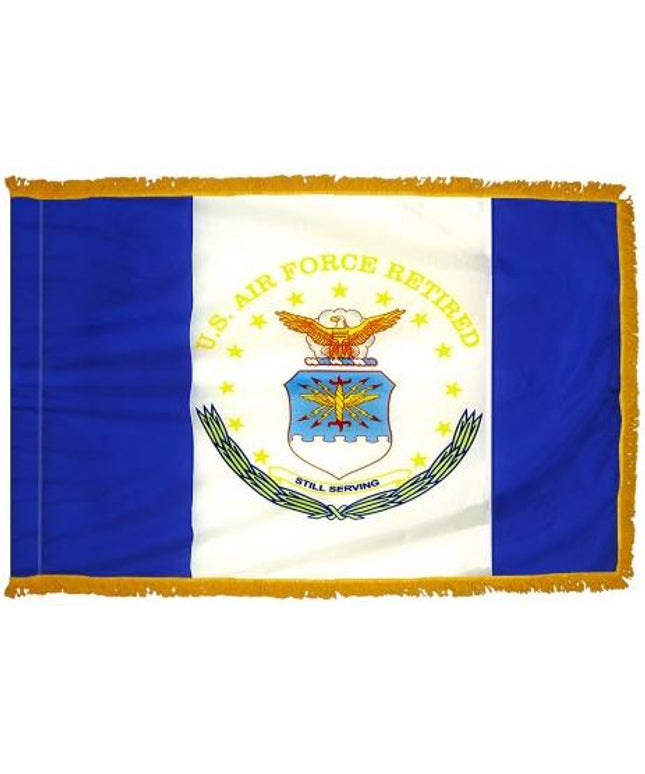 Air Force Retired Indoor/Parade Flag