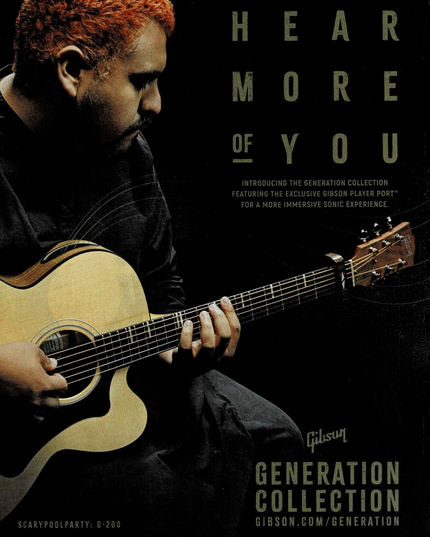 Scarypoolparty - Alejandro Aranda - Gibson Guitars - 2021 Print Advertisement