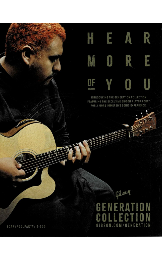 Scarypoolparty - Alejandro Aranda - Gibson Guitars - 2021 Print Advertisement