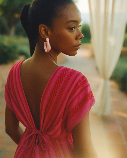 Fuschia Maxi Jumpsuit