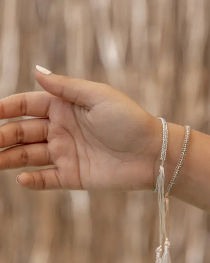 Silver Tassel Bracelets