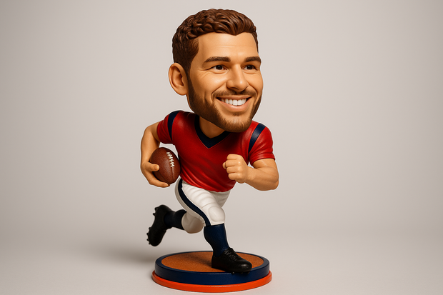 can you create a sports bobble head for men?