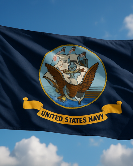 Navy Outdoor Flag