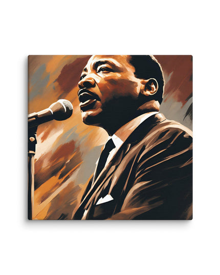 Martin Luther King Jr. Portait on Canvas