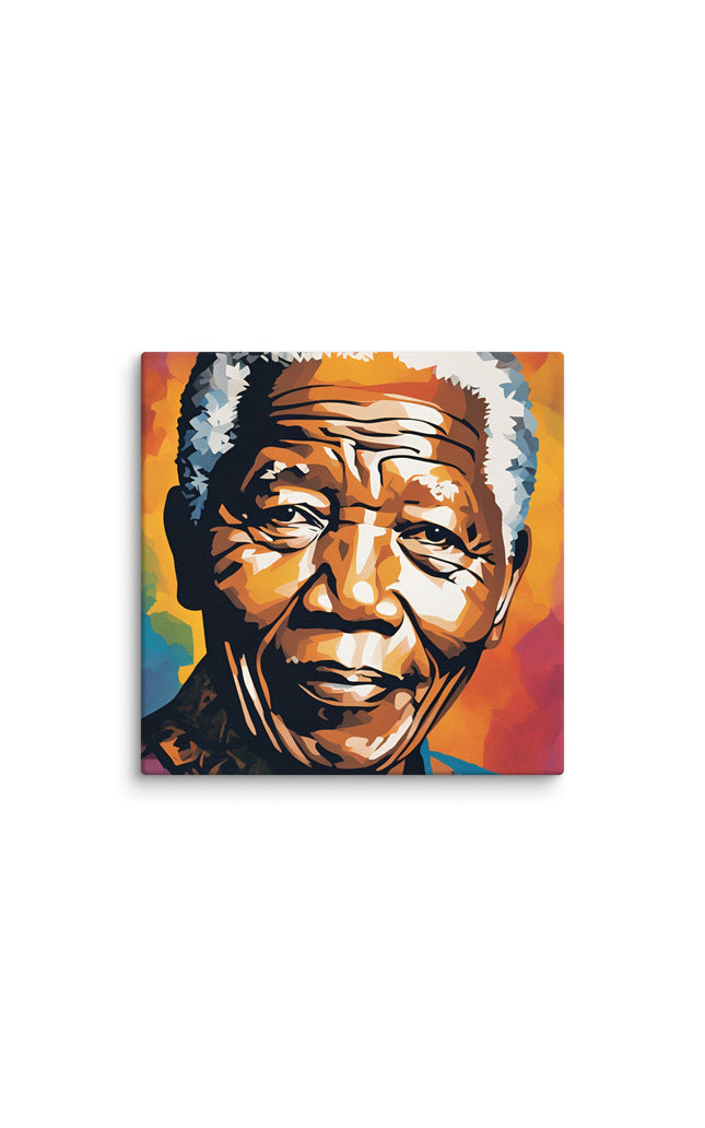 Nelson Mandela Portait on Canvas