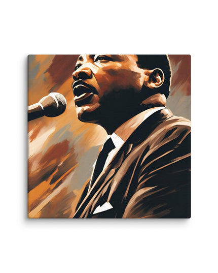 Martin Luther King Jr. Portait on Canvas