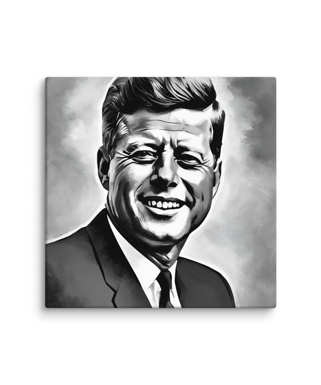 John F. Kennedy Portait on Canvas
