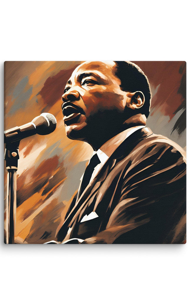 Martin Luther King Jr. Portait on Canvas