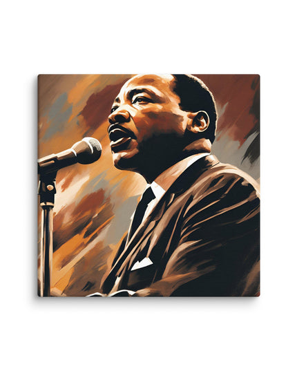 Martin Luther King Jr. Portait on Canvas