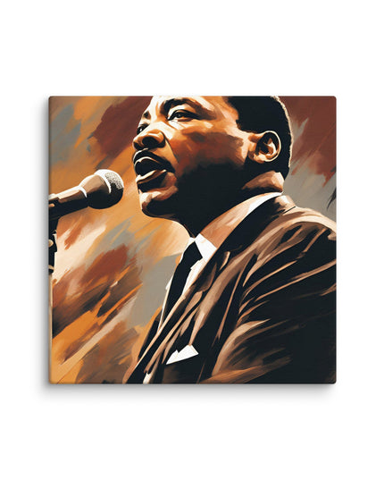 Martin Luther King Jr. Portait on Canvas