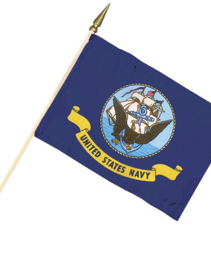 Navy Cemetery Flag 12"x18"