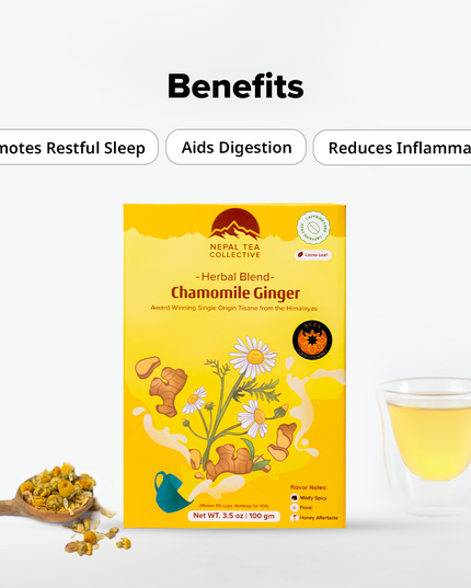 Chamomile Tea with Ginger
