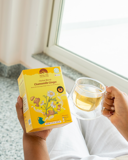 Chamomile Tea with Ginger