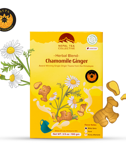 Chamomile Tea with Ginger