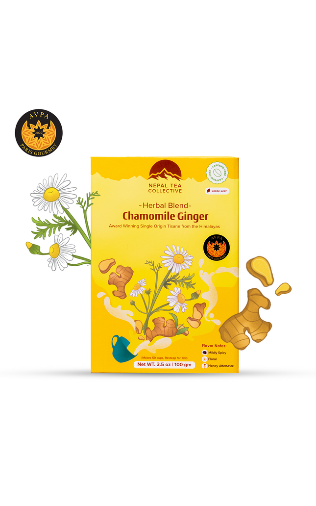 Chamomile Tea with Ginger