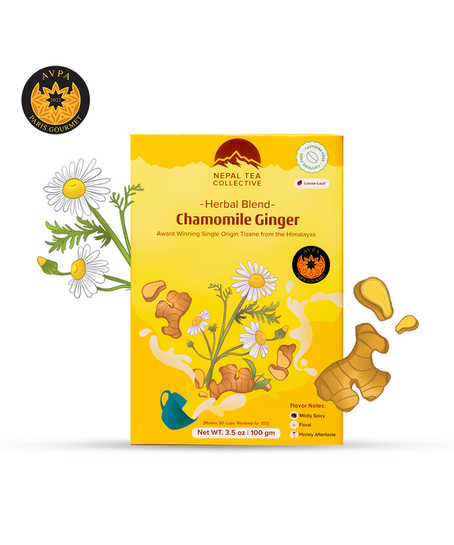 Chamomile Tea with Ginger