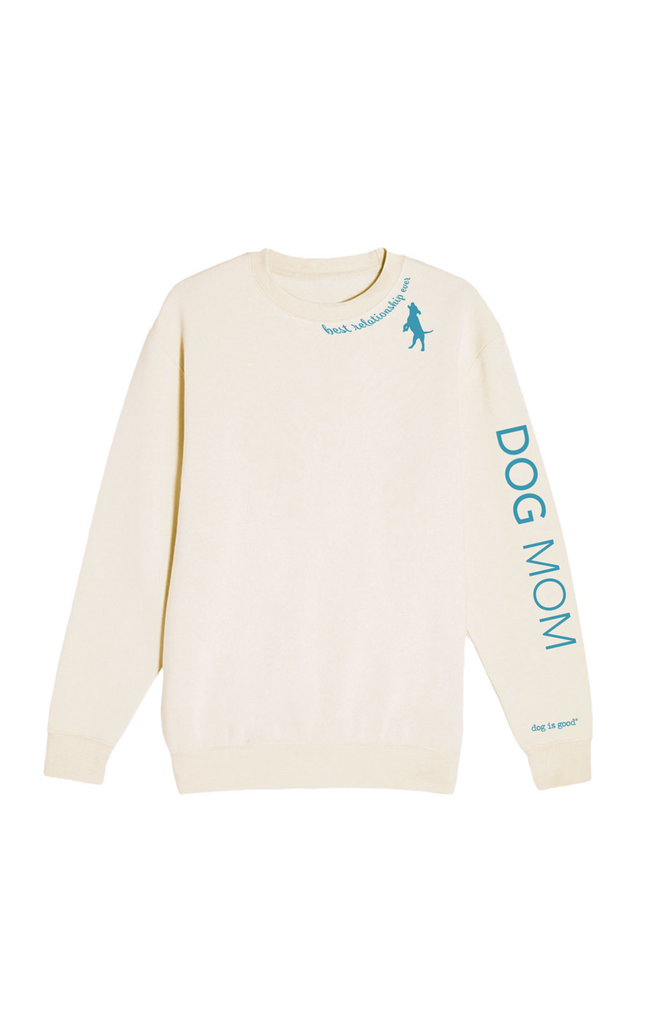 Limited Edition Dog Mom Super Soft Crewneck (Cream)