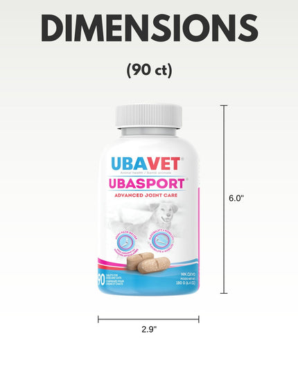 UBAVET UBASPORT Advanced Joint Care Tablets for Dogs & Cats
