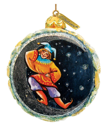 Winter Forest Sculpted Hand-Painted Christmas Ornament by G. DeBrekht - Nativity Holiday Decor - 622771