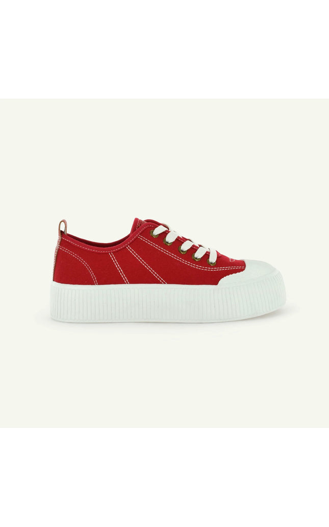 COURT ROYALE: VULCANIZED COURT SHOE - RED
