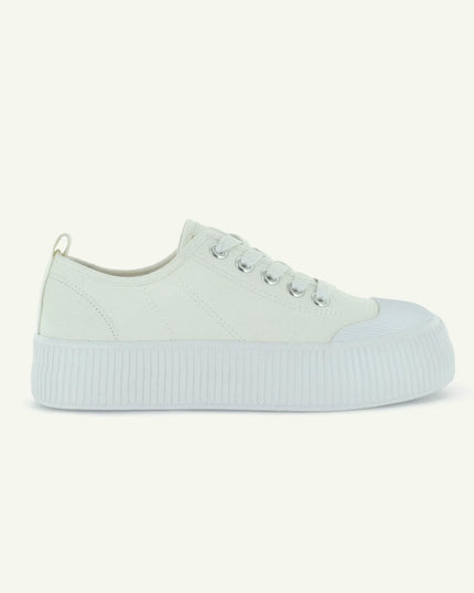 COURT ROYALE: VULCANIZED COURT SHOE - WHITE