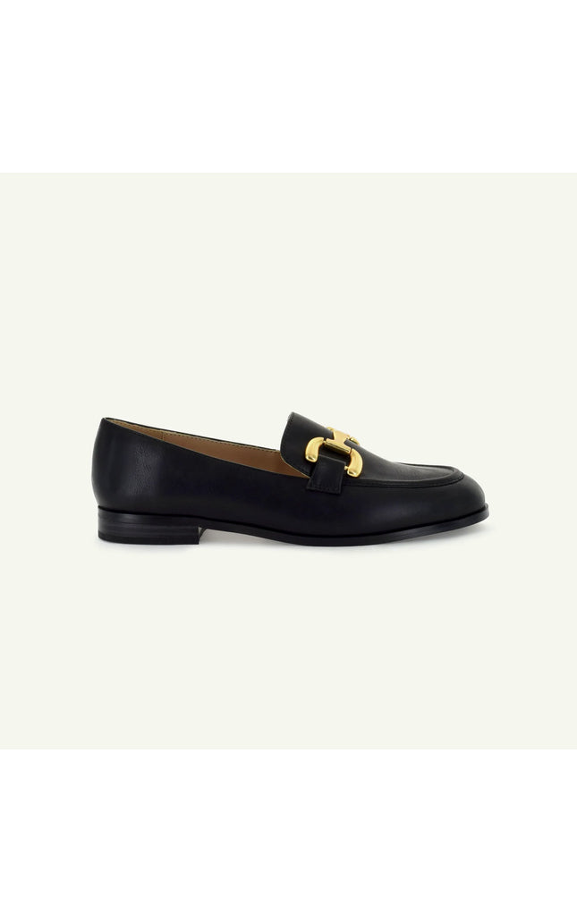 GEORGINA: CLASSIC LOAFER - BLACK
