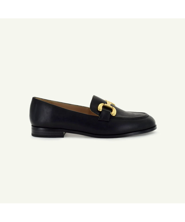 GEORGINA: CLASSIC LOAFER - BLACK